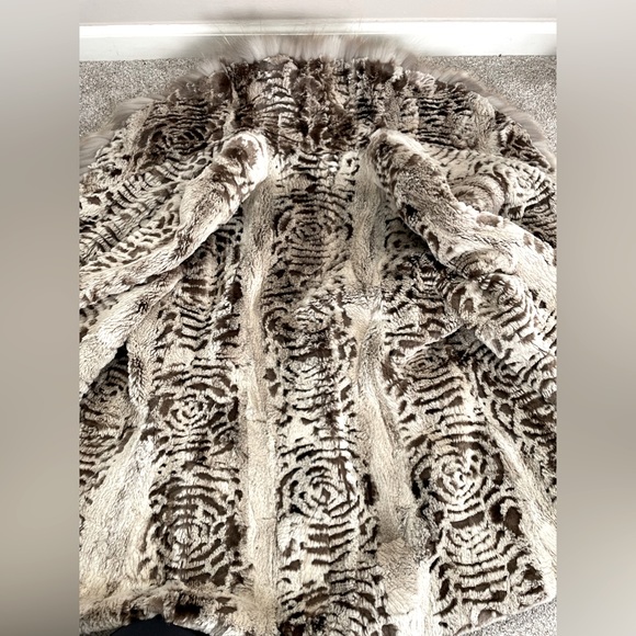 Stunning!💎sheared beaver&fox fur collar    jacket✨vintage✨but looks brand new! - Picture 7 of 7